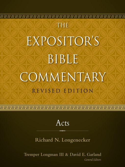 Title details for Acts by Richard N. Longenecker - Available